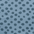 Alpenfleece Dots Blau (50 cm)