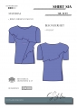 Shirt Sia Gr.32-54 inkl. Ebenen und Beamerdatei