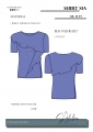 Papierschnittmuster Shirt Sia (1 Stück)