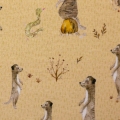 Bild 3 von Jersey Swafing Animals by Christiane Zielinski - verrückte Erdmännchen - beige