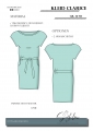 Papierschnittmuster Kleid Clarice (1 Stück)