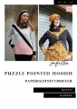 Papierschnittmuster Puzzle Pointed Hoodie