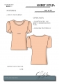 Papierschnittmuster Shirt Finnja (1 Stück)